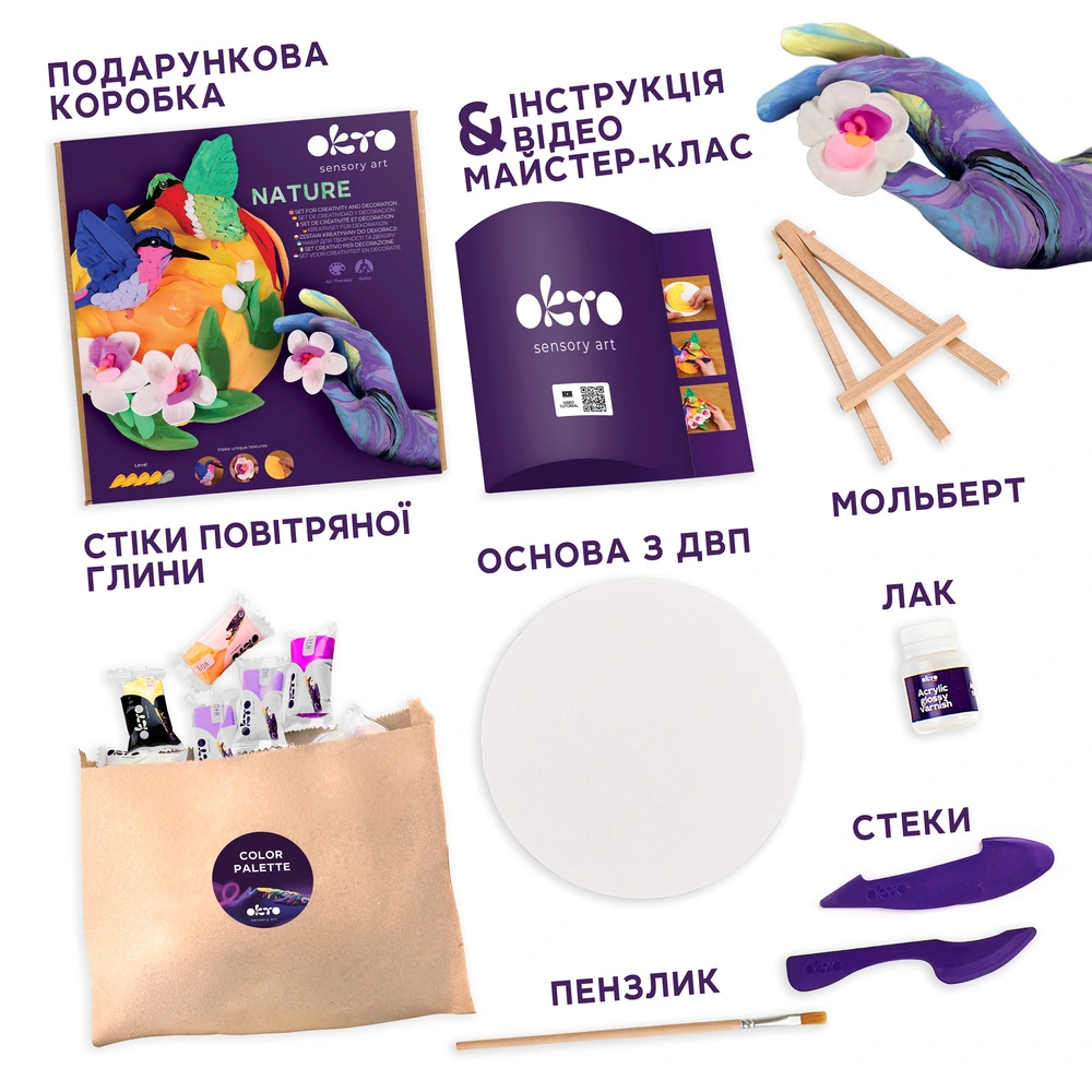 Обʼємний 3D набір Природа "Колібрі" - View 2